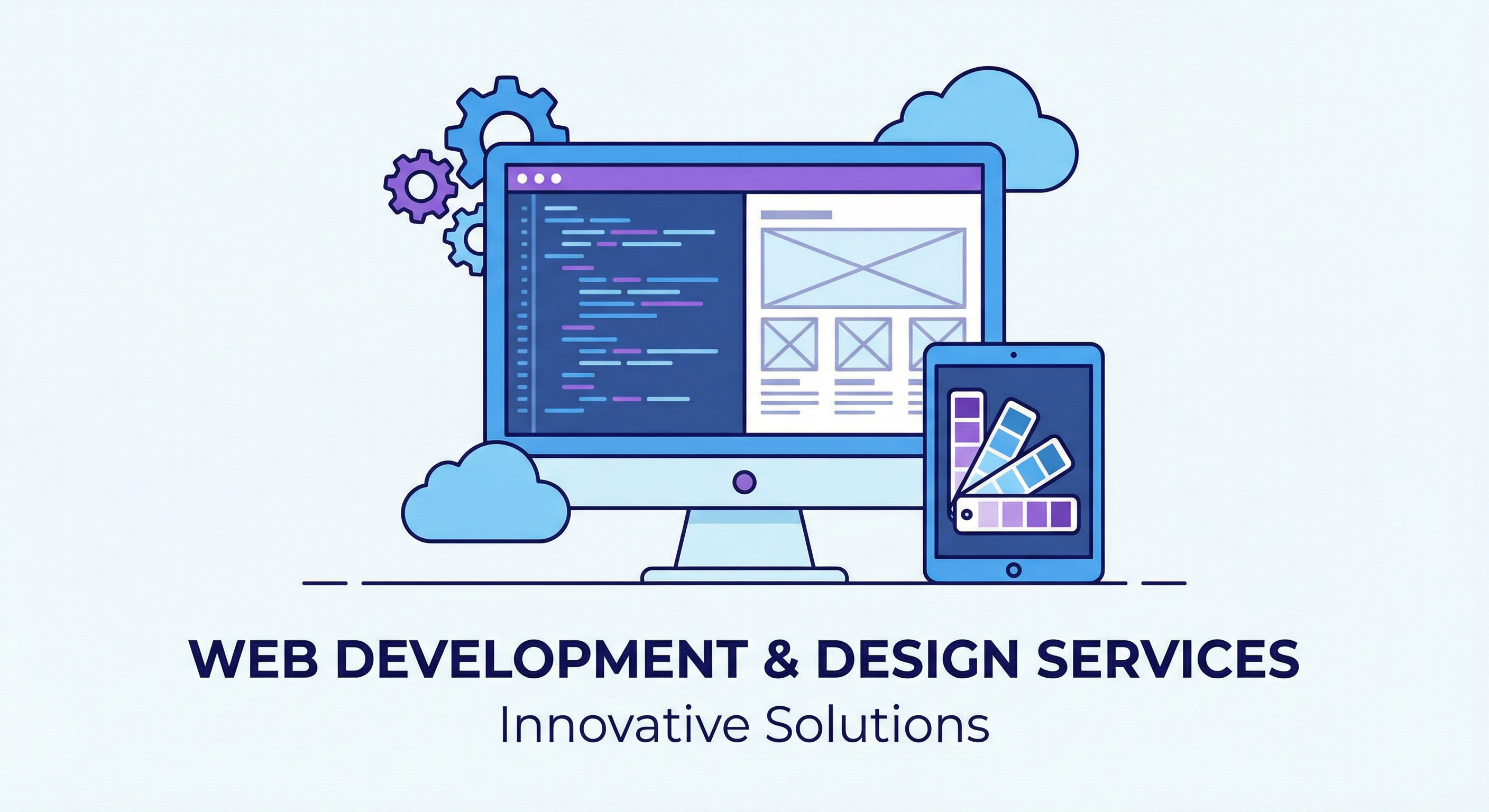 Web development and design services